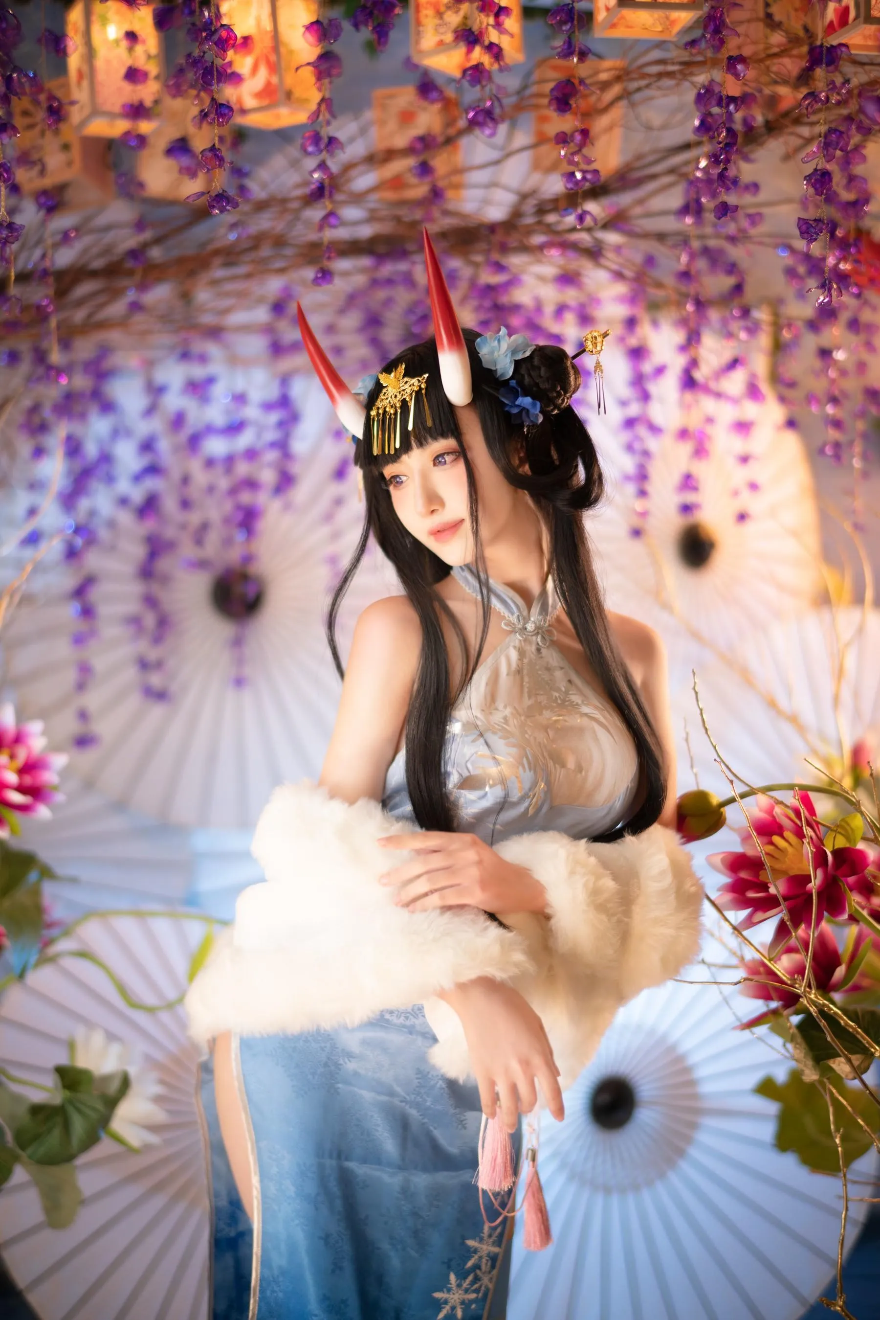 Shika小鹿鹿 – NO.75 能代旗袍 [20P]插图5